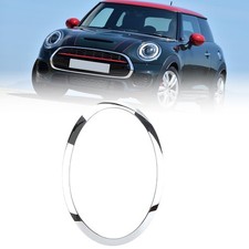 For Mini Cooper F55 F56 F57 13-19 Headlight Trim Ring Chrome Left Passenger Side