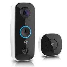 Toucan Wireless Video Doorbell & Ringer (TVD100WU) - Velcrow Door Mount [10A]