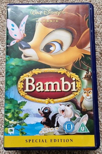 Bambi special edition vhs - vhs, walt