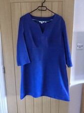 Boden Purple Linen Tunic Dress