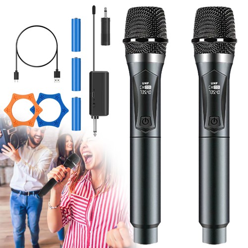 Wireless microphone dual - microphone,