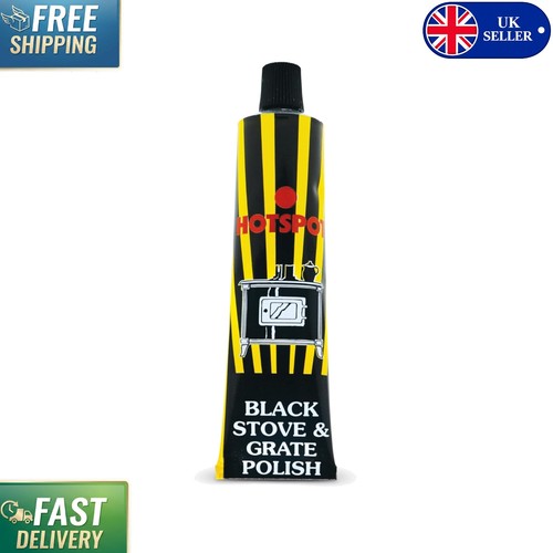 Stove and grate polish black - and,