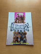 Merlin Gladiators 1994 Sticker Album With 6 Stickers