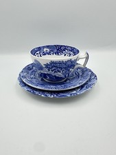 Spode vintage blue italian tea - spode,