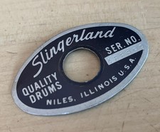 Slingerland 70s Vtg Black