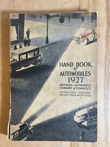 1927 handbook automobiles - handbook, of