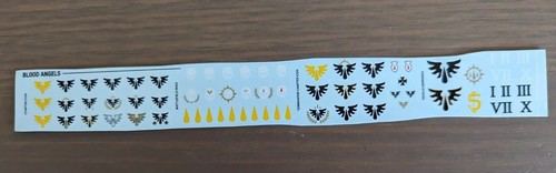Blood angels transfers sheet - angels,