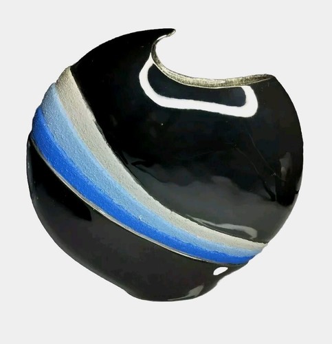 Black crecent moon floral - black,