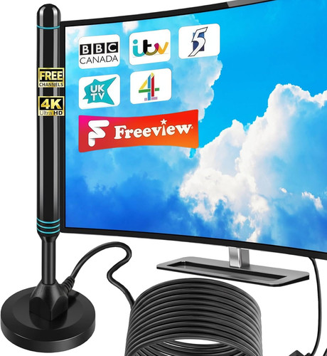 Indoor aerial with strong - tv,