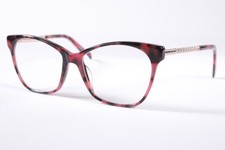 Balmain Eyeglasses BL1510S Women Purple Tortoise Full Rim Plastic Glasses Frames