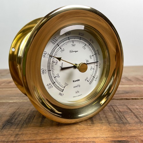 Kundo barometer brass - , 120
