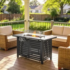 Propane Gas Fire Pit Table