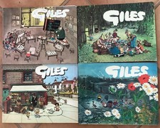 7 Giles Cartoon Books  22nd, 23rd 25th 26th 27th 28th & 29th Series