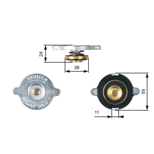 Gates radiator expansion tank - gates,