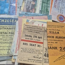 USED MATCH TICKETS - Semi-Finals (1) UPDATED