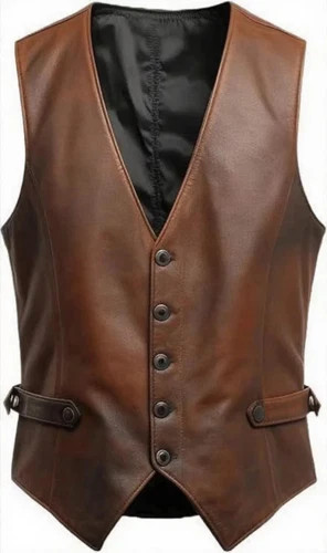 Mens genuine western vest - genuine,