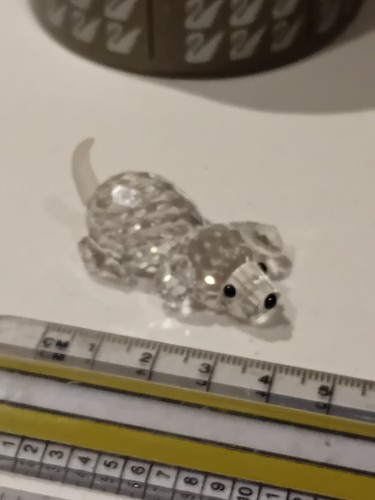 Swarovski crystal puppy max - swarovski,