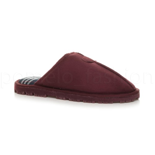 Mens fur lined - tartan, memory