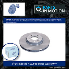 2x Brake Discs Pair Vented