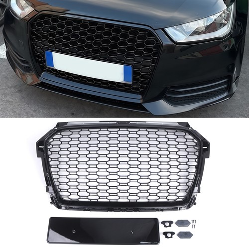 Gloss black honeycomb front - gloss,