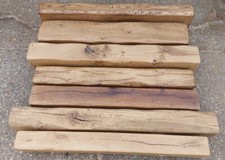 Solid oak mantel - mantel, beam