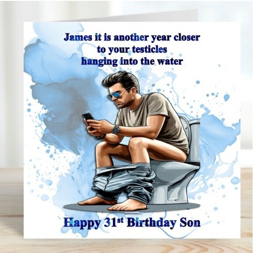 Personalised mens birthday - personalised,