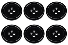 Polished sewing buttons - polished,