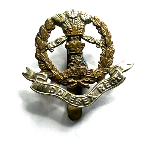 Wwii middlesex regiment cap - wwii,