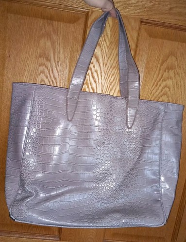 Large beige snakeskin - large,