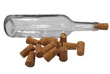 NATURAL TAPERED WINE BOTTLE