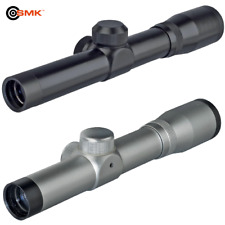 SMK 2x20 Telescopic Pistol Scope Sight Crossbow 1" Tube Long Eye Relief