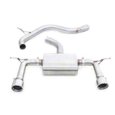 Cobra Audi TT MK3 Exhaust System Cat Back Non Resonated AU161 2WD 2.0 TFSi