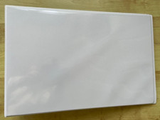 A3 4 D Ring Binder Presentation 65mm Capacity Front and Side Clear Cover White