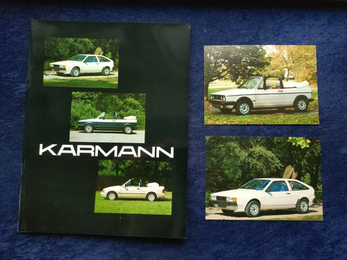 Karmann brochure golf - golf, 1