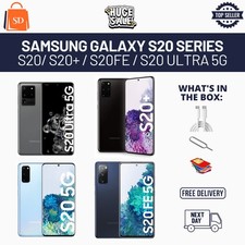 Samsung Galaxy S20/S20FE/S20 ULTRA/S20 Plus 5G 128GB Unlocked Smartphone A+++