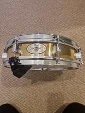Pearl brass piccolo snare drum