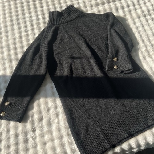 River island black roll neck - river,
