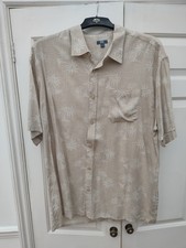 Matalan Mens Beige Hawaiian