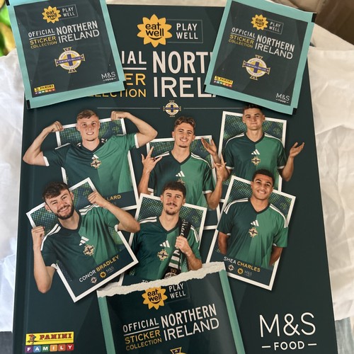 Panini football stickers - m&s,