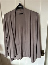 M & Co Ladies Taupe Waterfall