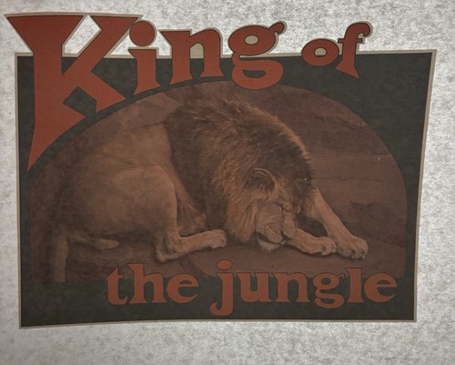Original vintage 1970s - original, lion