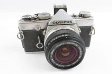 Olympus OM1N Vintage SLR Film Camera Working w/ Zuiko 28mm F/2.8 Lens
