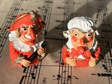 Novelty Punch And Judy Pewter Thimbles By Stephen Frost