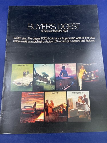 1970 ford brochure original - 1970,
