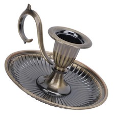 Vintage Candle Holder Round