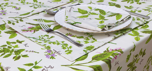 Herbs placemats pack 13 x - 13,