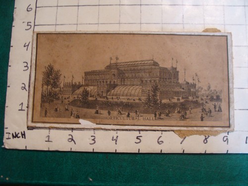 Horticultural hall paper - horticultural,