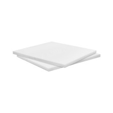 White Upholstery 24 x 24 Inch