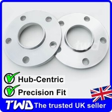 15MM ALLOY WHEEL SPACERS - AUDI (5x112 PCD / 66.6MM C/B) HUB-CENTRIC SHIM PAIR