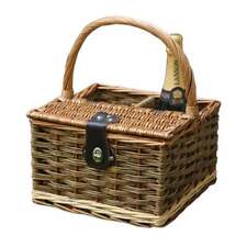 Wicker Picnic Basket & Wine